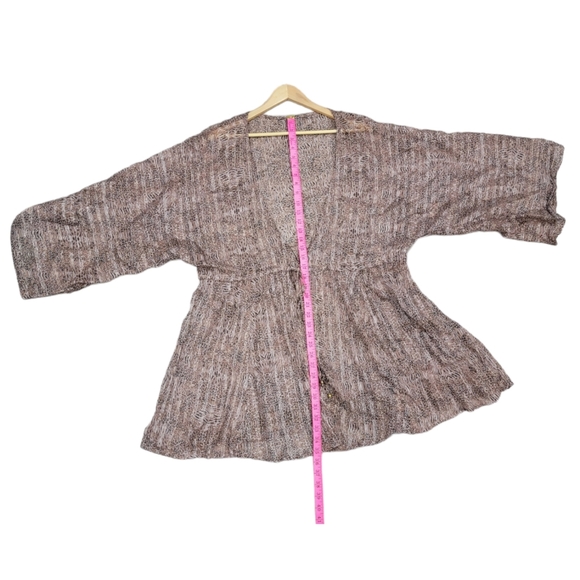 Mini Fashion Nova Sheer Animal Print Cover Up - Picture 7 of 10